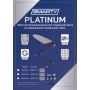 Чехол для гладильной доски Smarty Platinum металлизированный 42 см