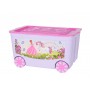 Ящик для игрушек KIDSBOX на колесах
