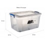 Контейнер Storage Box 50 л на колесах